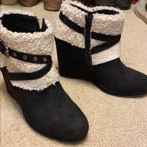 Bootie wedges
